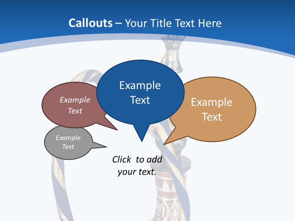 Traditional Hooka Addiction PowerPoint Template