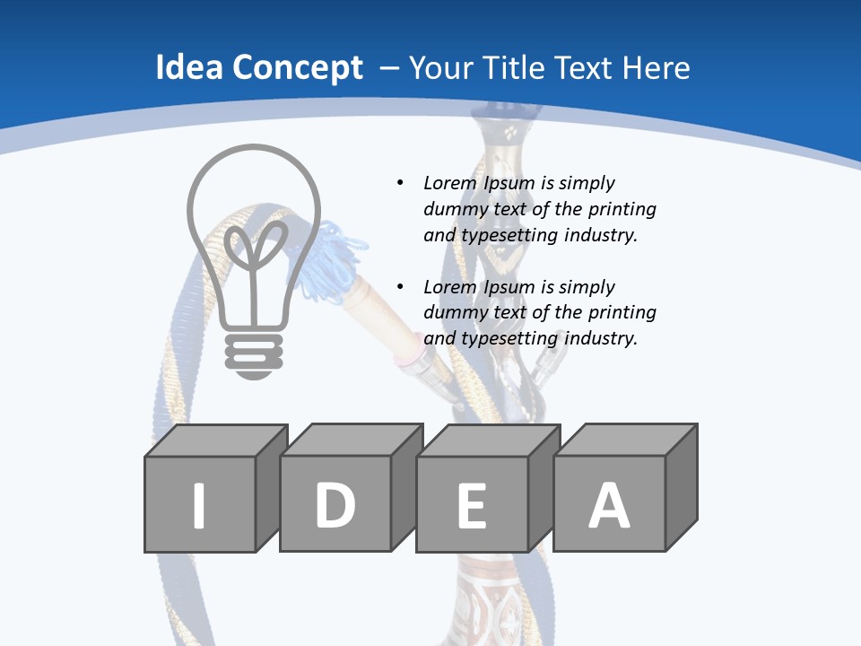 Traditional Hooka Addiction PowerPoint Template