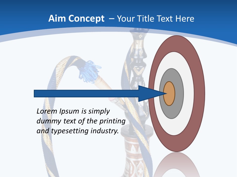 Traditional Hooka Addiction PowerPoint Template