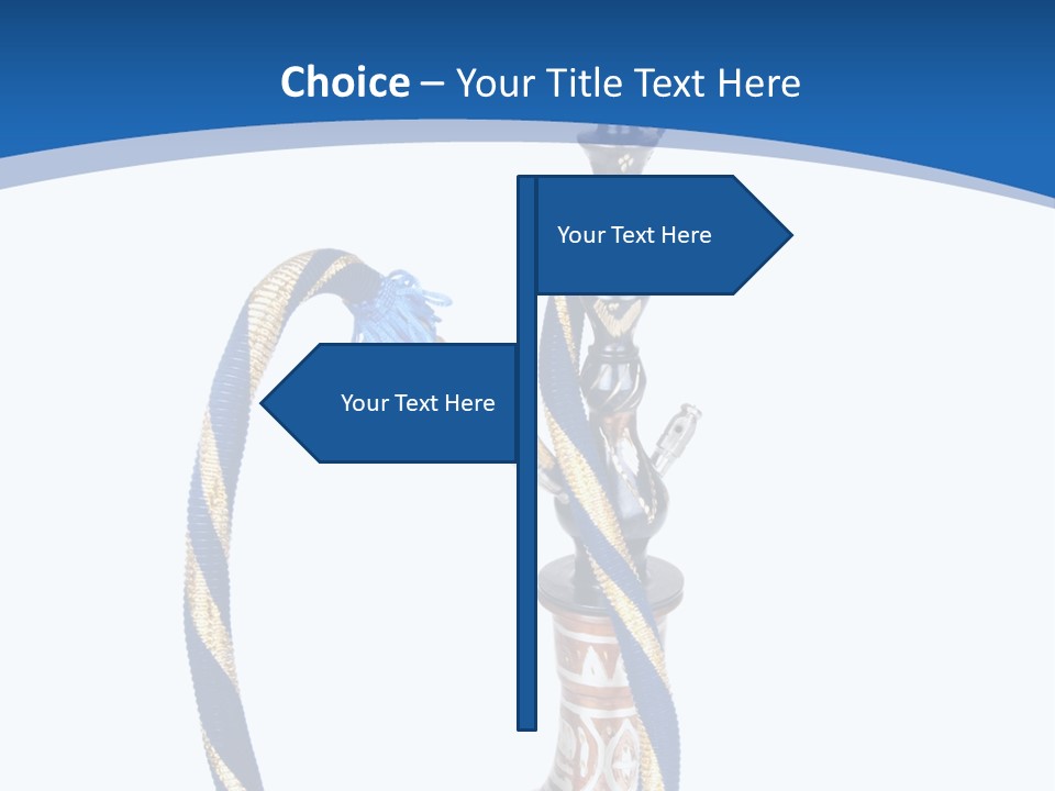 Traditional Hooka Addiction PowerPoint Template
