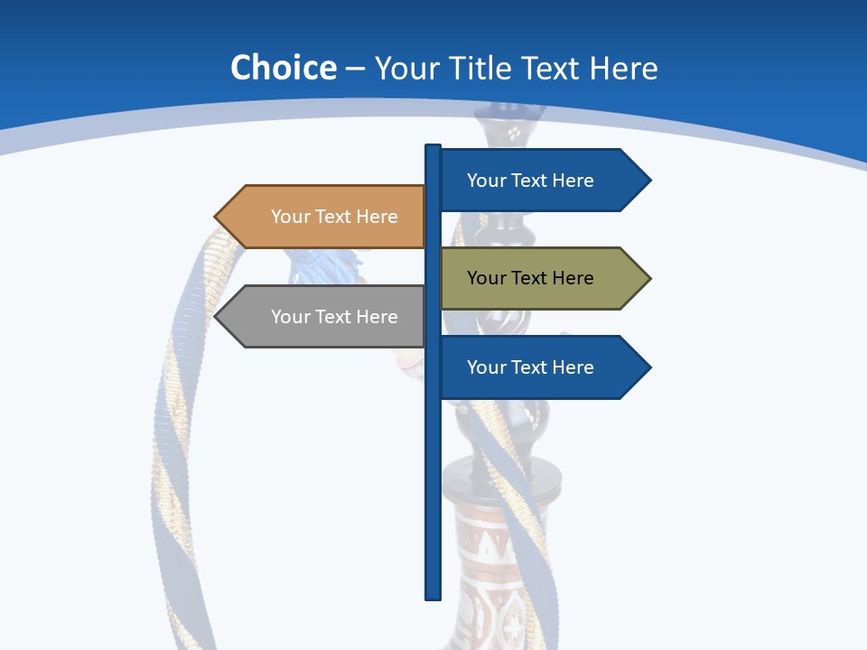 Traditional Hooka Addiction PowerPoint Template