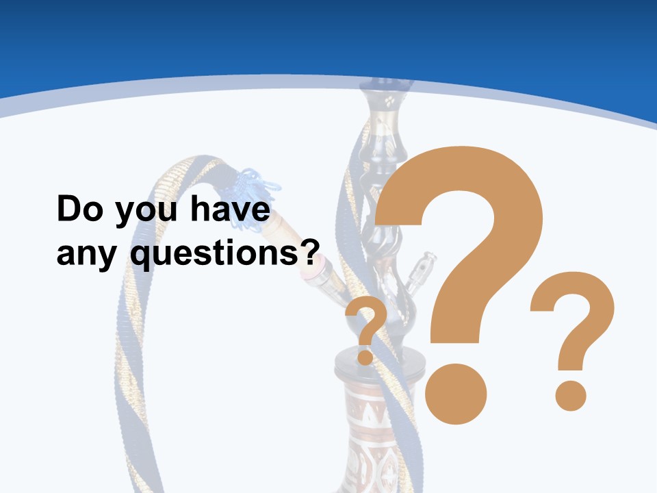 Traditional Hooka Addiction PowerPoint Template