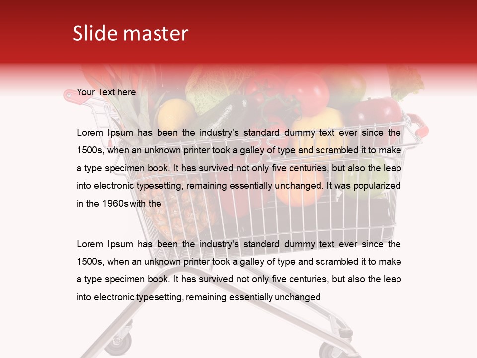 Products Lemon Store PowerPoint Template