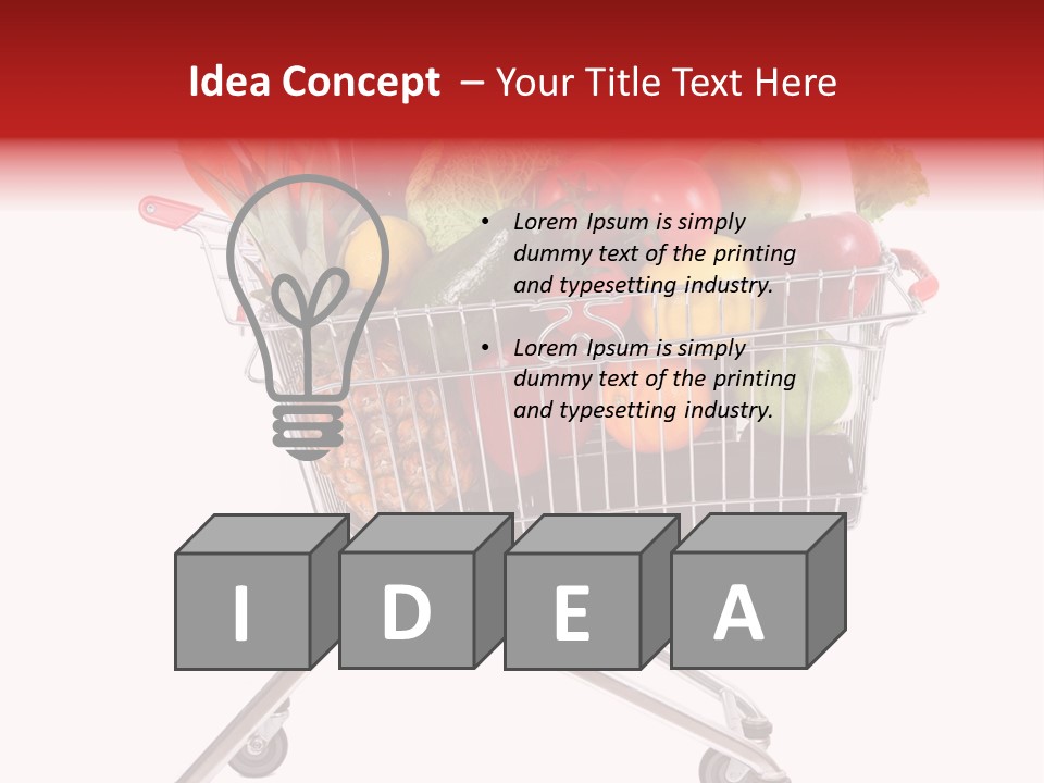 Products Lemon Store PowerPoint Template