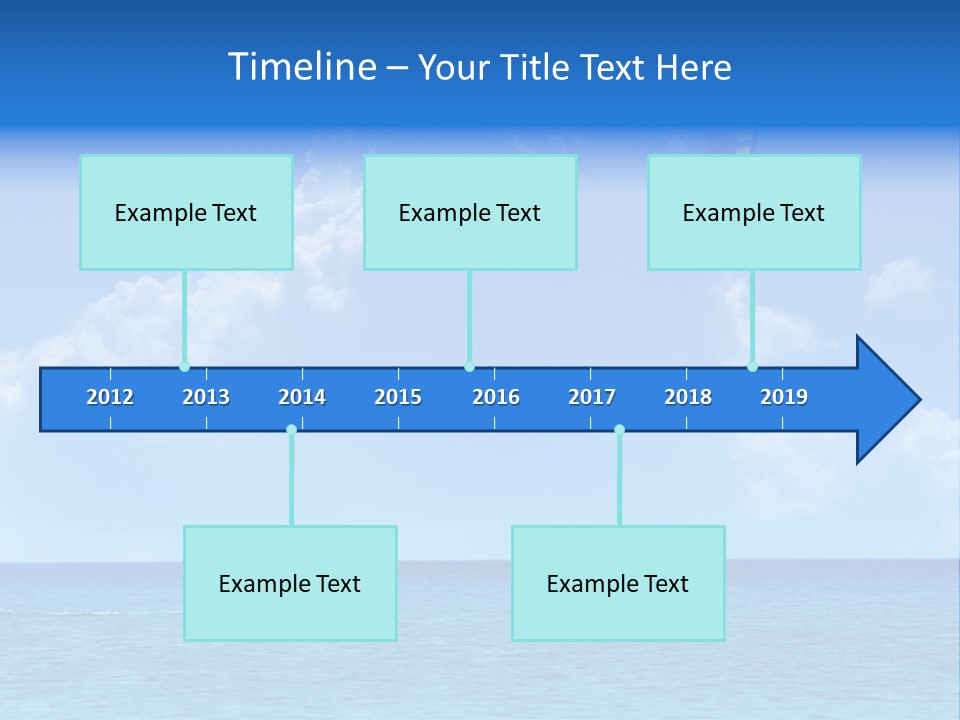 Kite Airborne Watersports PowerPoint Template