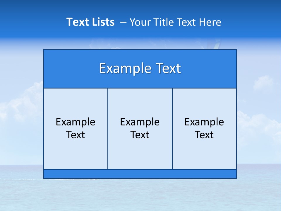 Kite Airborne Watersports PowerPoint Template