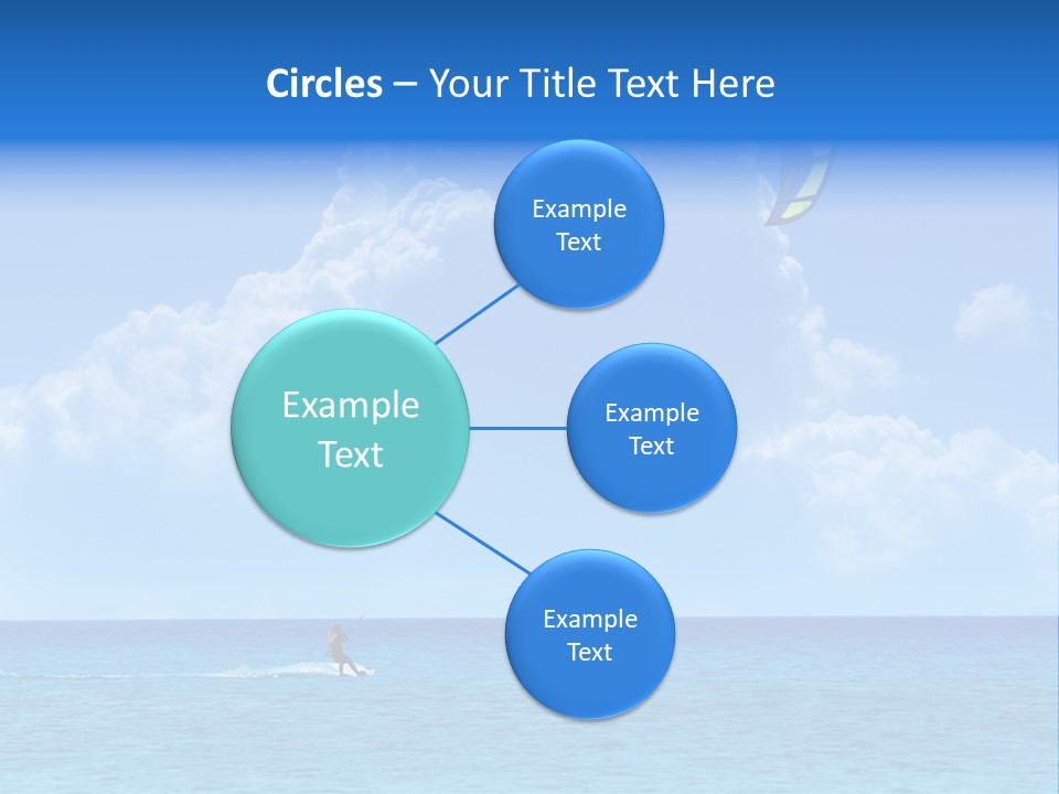 Kite Airborne Watersports PowerPoint Template