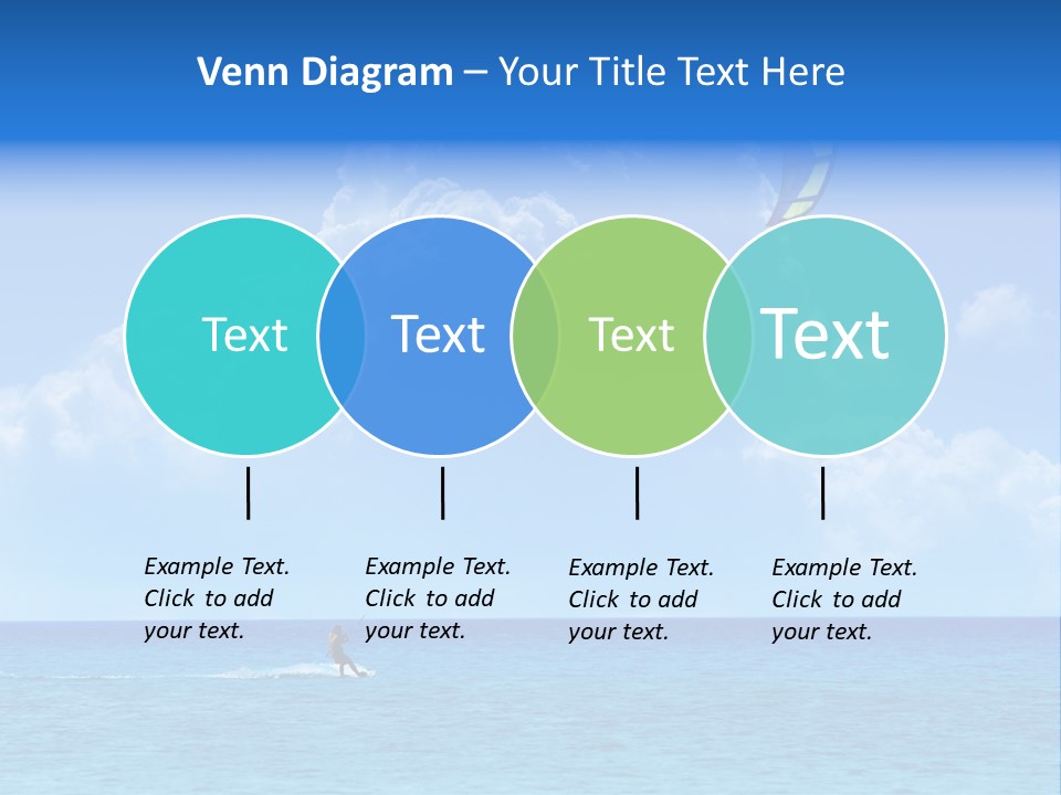 Kite Airborne Watersports PowerPoint Template