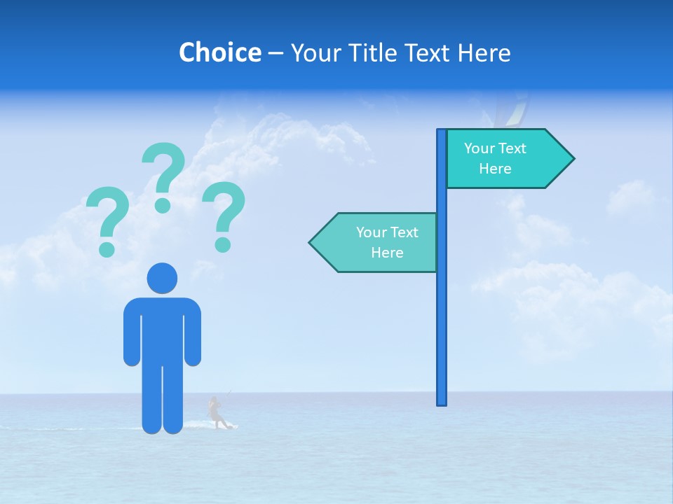 Kite Airborne Watersports PowerPoint Template