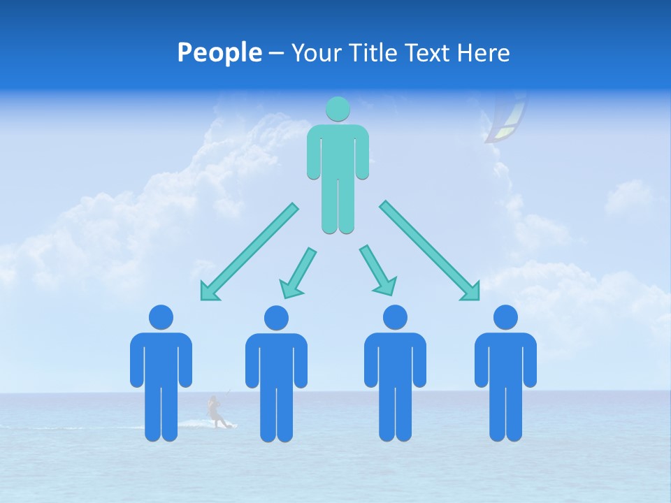 Kite Airborne Watersports PowerPoint Template