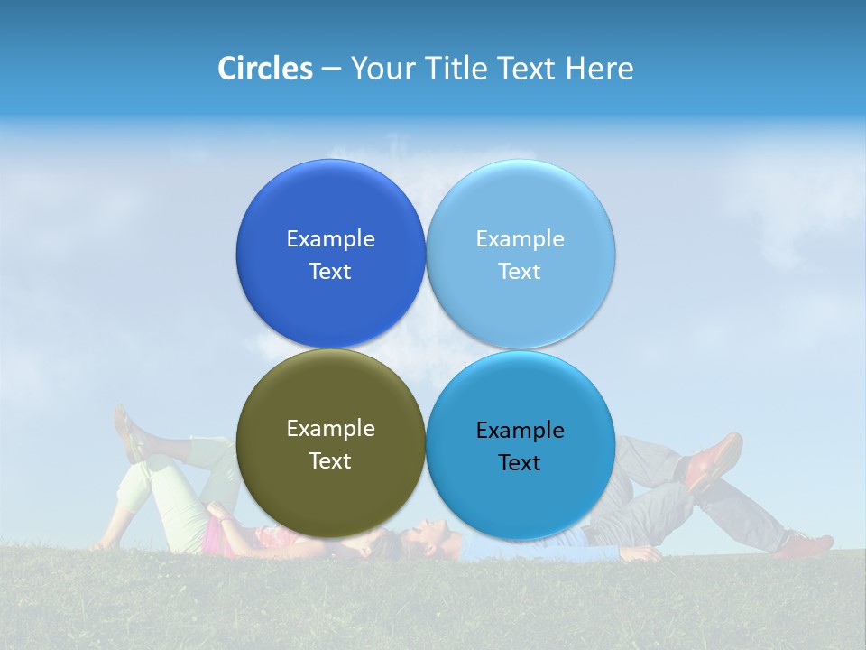 Boy Summer Couple PowerPoint Template