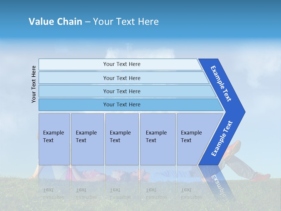 Boy Summer Couple PowerPoint Template