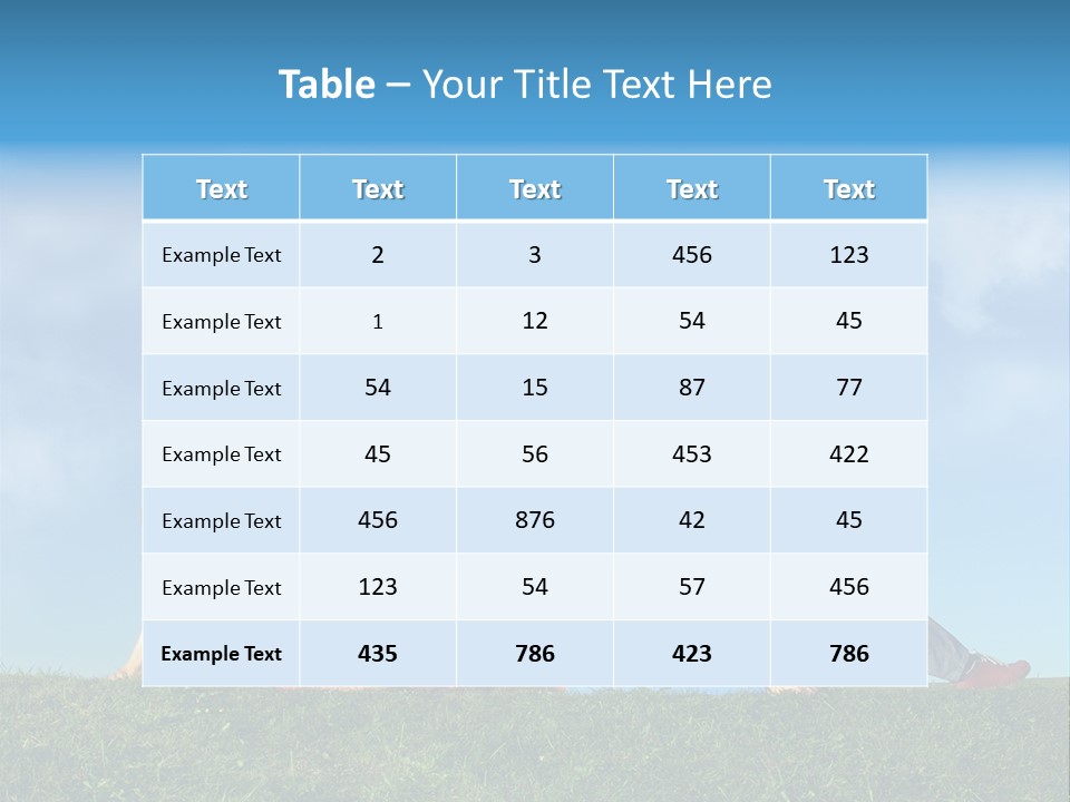 Boy Summer Couple PowerPoint Template