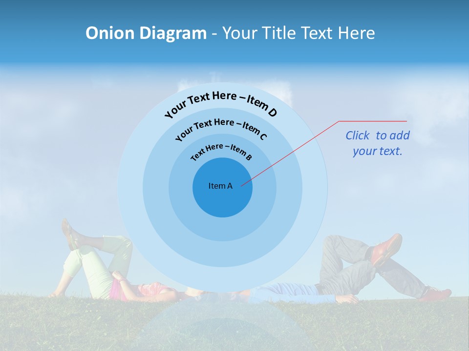 Boy Summer Couple PowerPoint Template