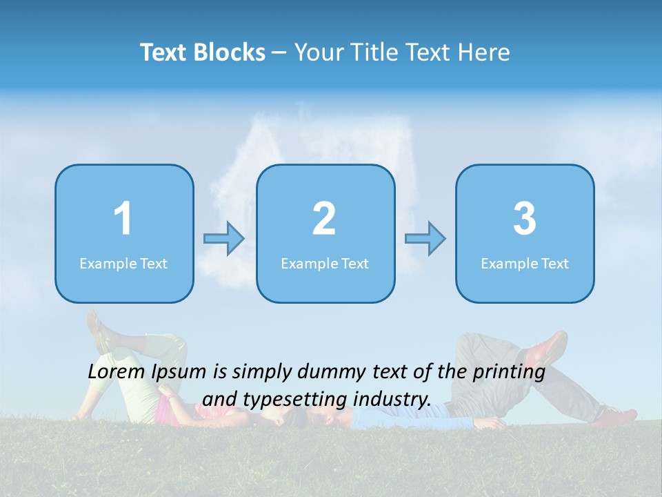 Boy Summer Couple PowerPoint Template