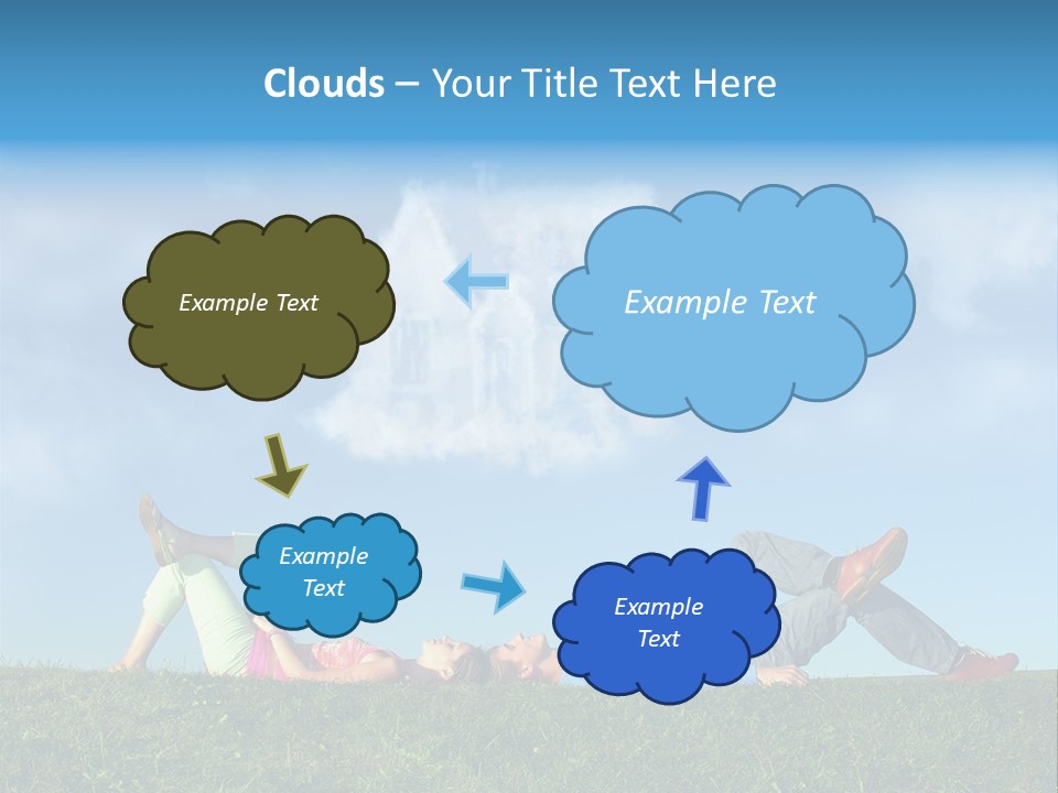 Boy Summer Couple PowerPoint Template