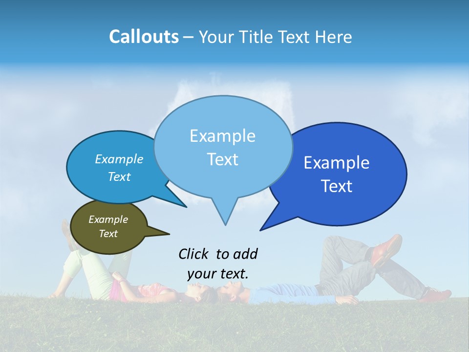 Boy Summer Couple PowerPoint Template