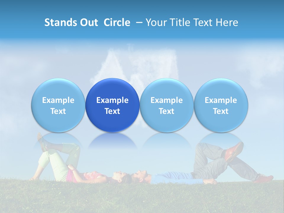 Boy Summer Couple PowerPoint Template