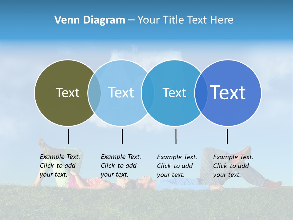 Boy Summer Couple PowerPoint Template