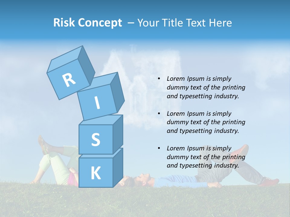 Boy Summer Couple PowerPoint Template