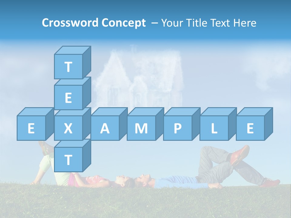 Boy Summer Couple PowerPoint Template