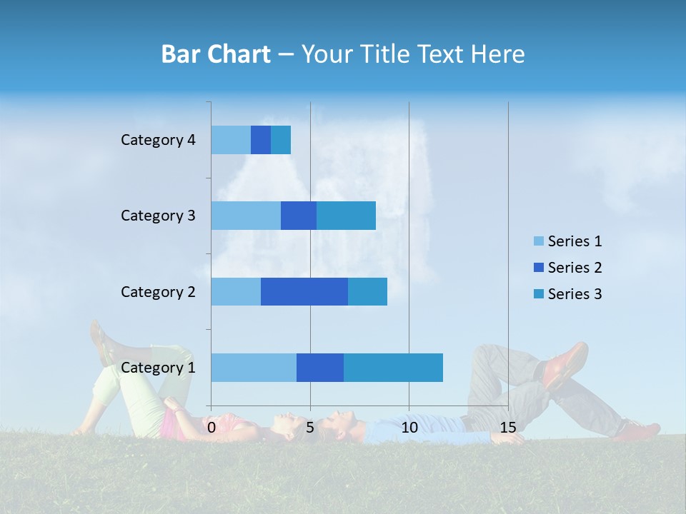 Boy Summer Couple PowerPoint Template