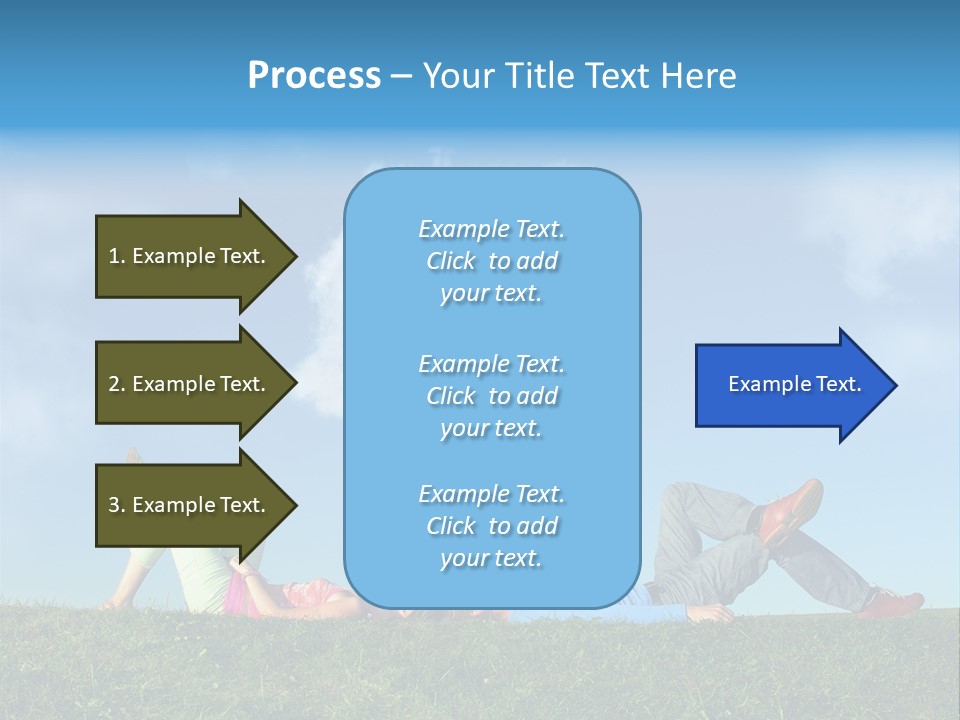 Boy Summer Couple PowerPoint Template