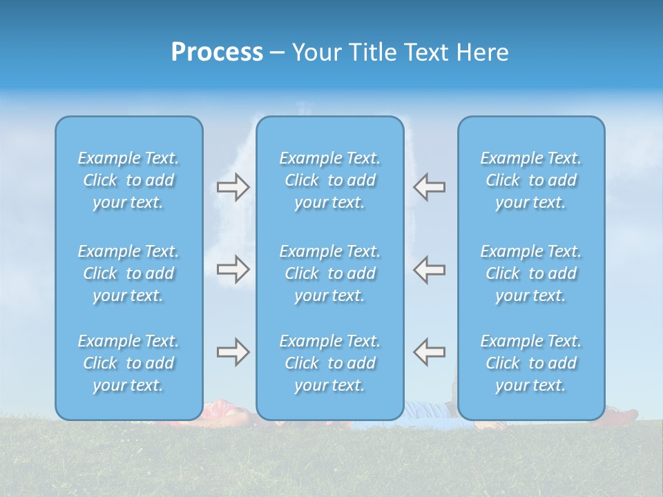 Boy Summer Couple PowerPoint Template
