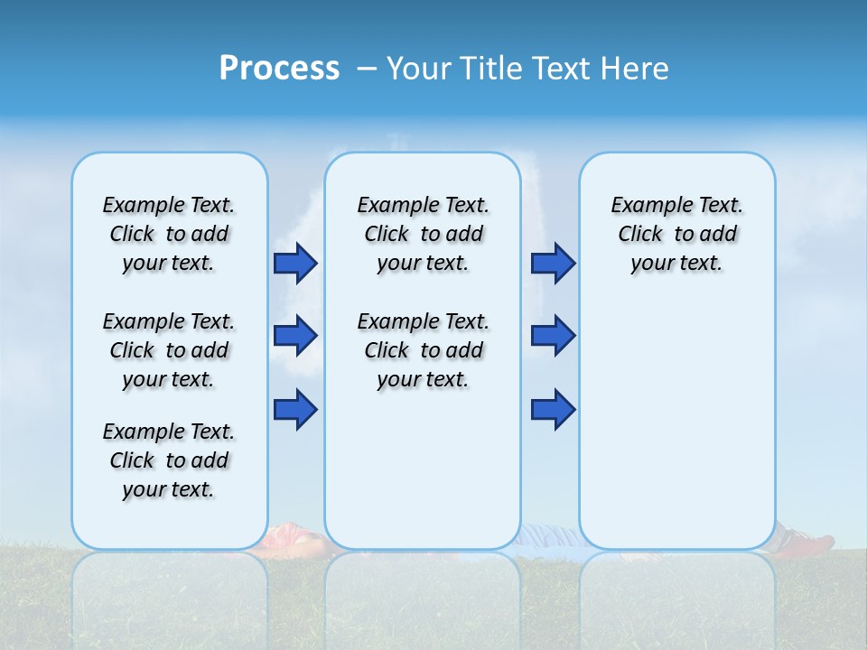 Boy Summer Couple PowerPoint Template