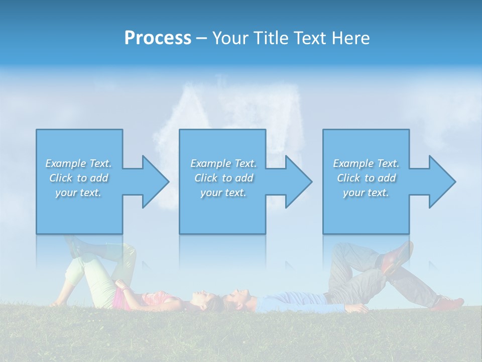 Boy Summer Couple PowerPoint Template