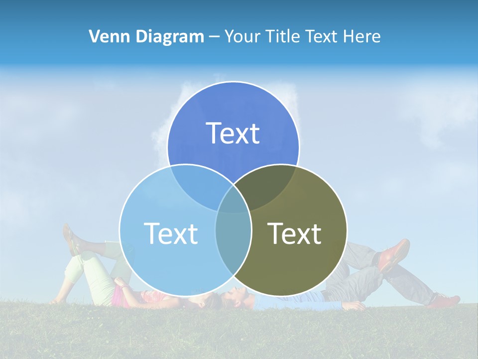 Boy Summer Couple PowerPoint Template