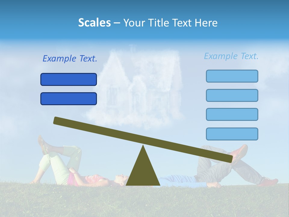 Boy Summer Couple PowerPoint Template