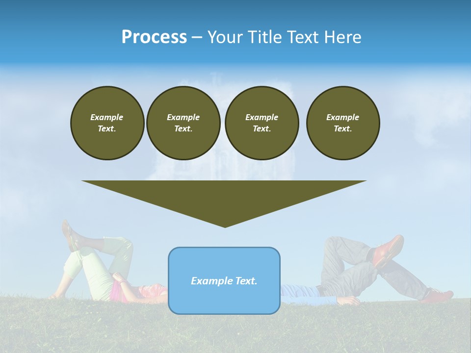 Boy Summer Couple PowerPoint Template