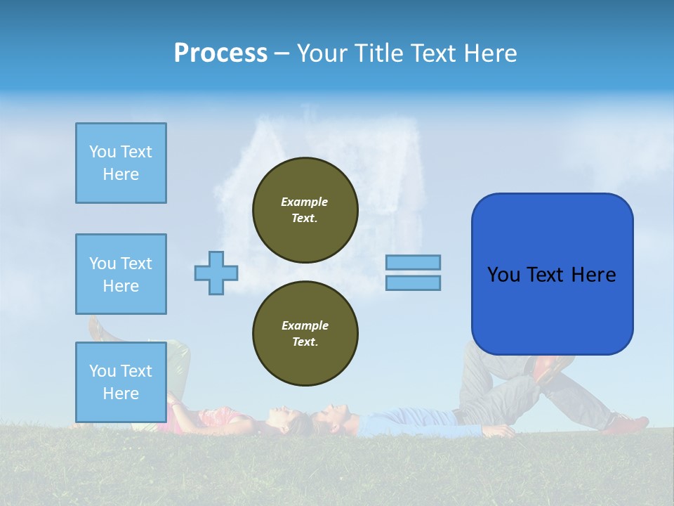 Boy Summer Couple PowerPoint Template
