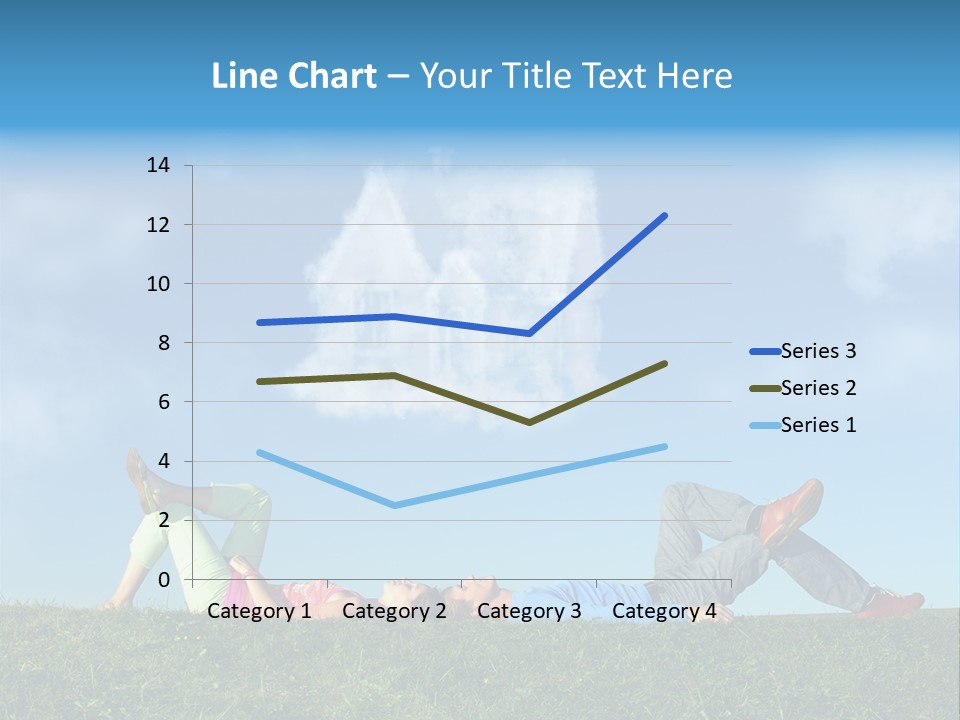 Boy Summer Couple PowerPoint Template