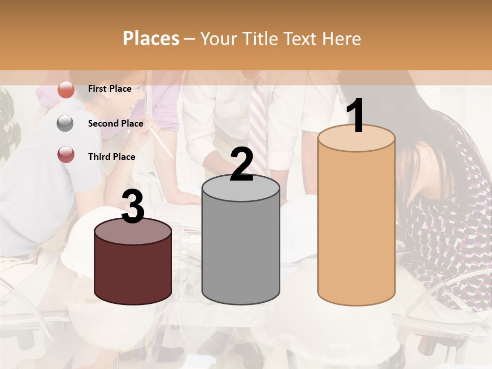 Success Worker People PowerPoint Template