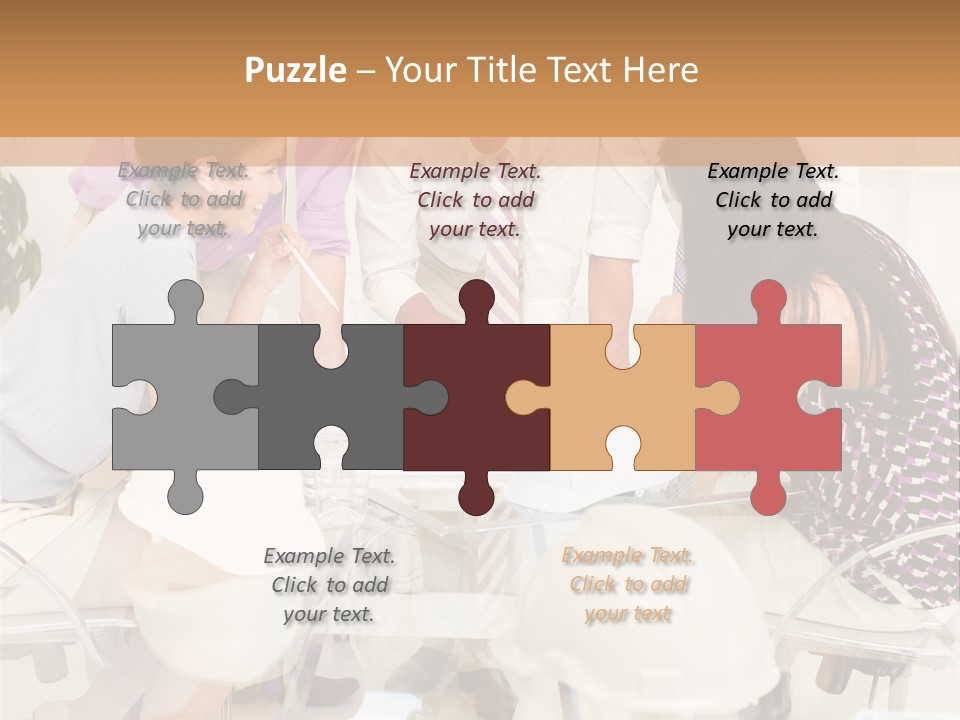 Success Worker People PowerPoint Template