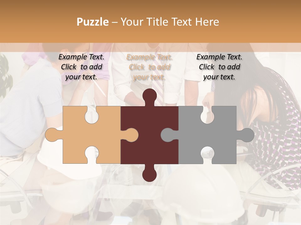 Success Worker People PowerPoint Template