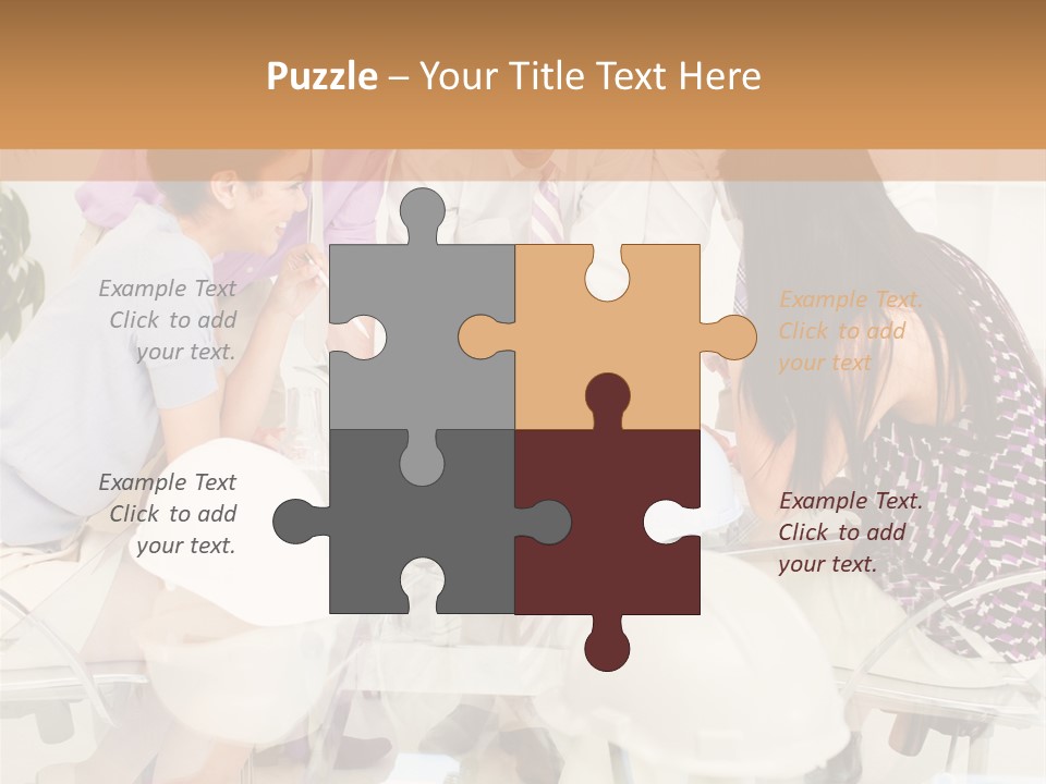 Success Worker People PowerPoint Template