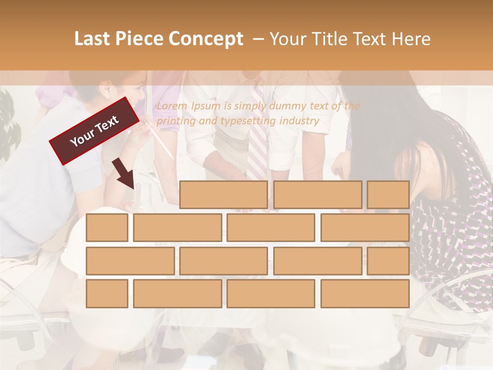 Success Worker People PowerPoint Template
