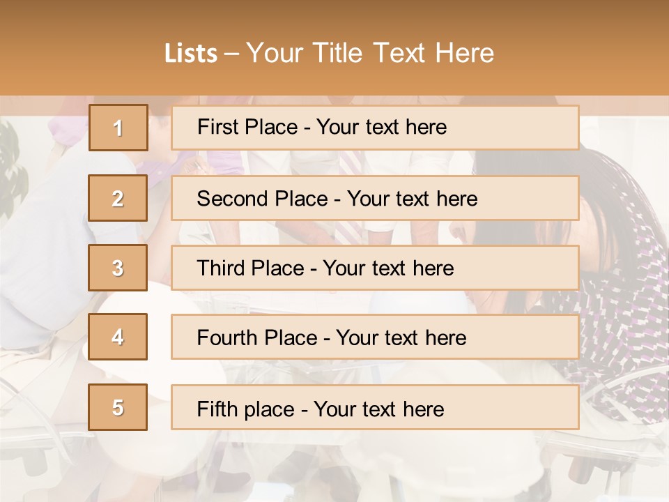 Success Worker People PowerPoint Template