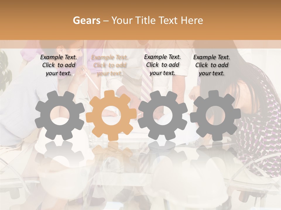 Success Worker People PowerPoint Template