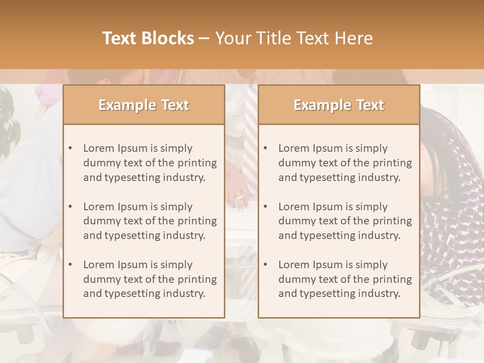 Success Worker People PowerPoint Template