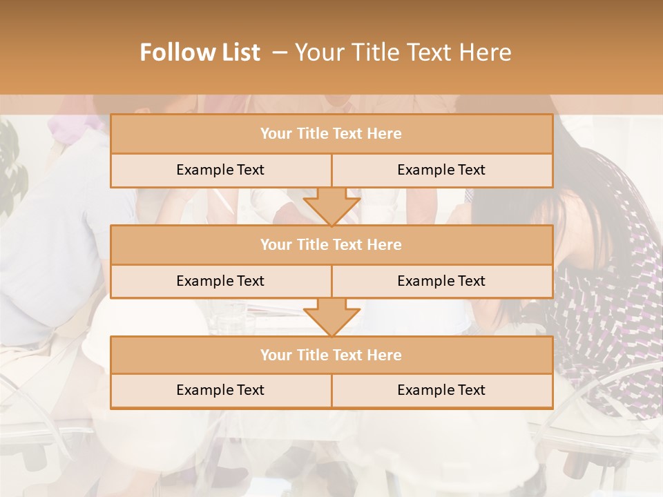 Success Worker People PowerPoint Template