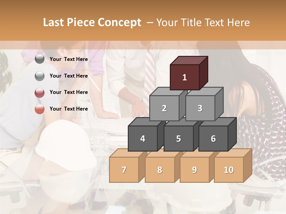 Success Worker People PowerPoint Template