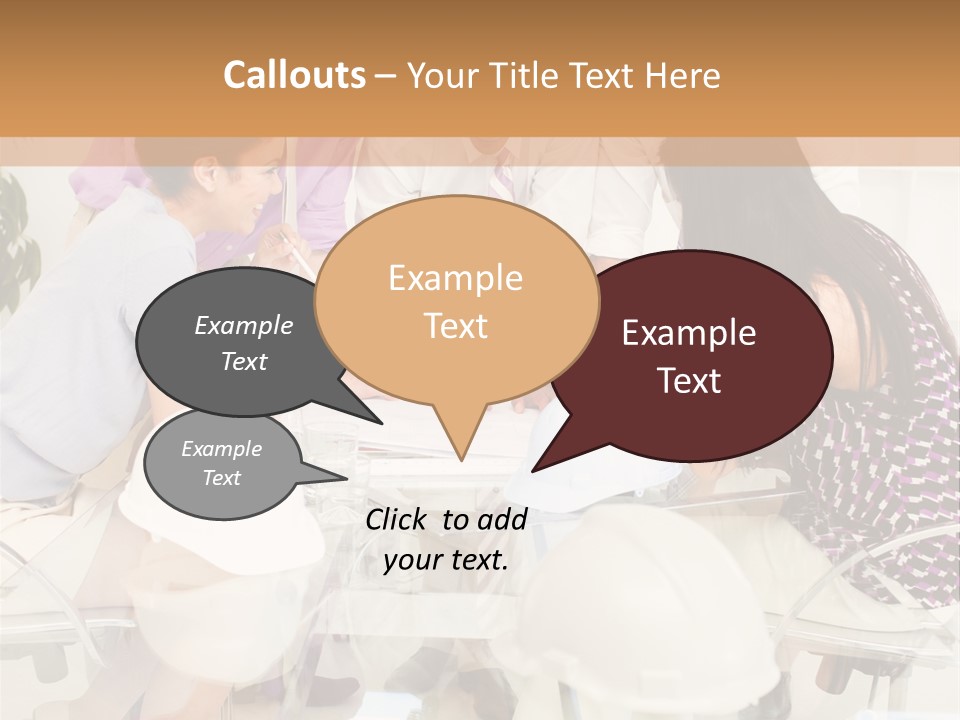 Success Worker People PowerPoint Template