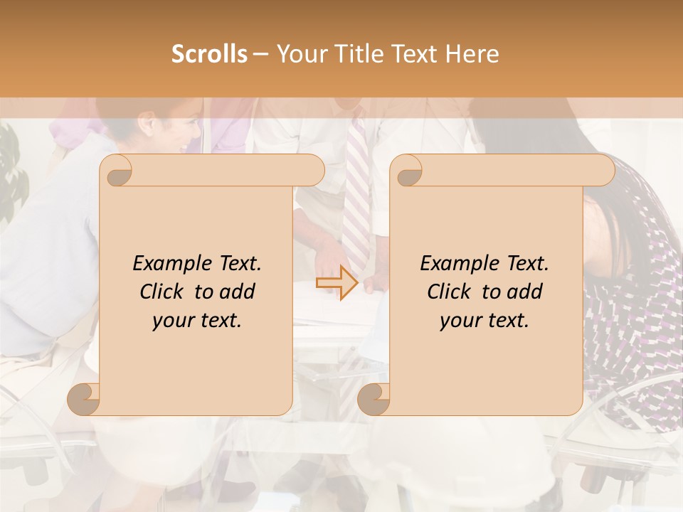 Success Worker People PowerPoint Template