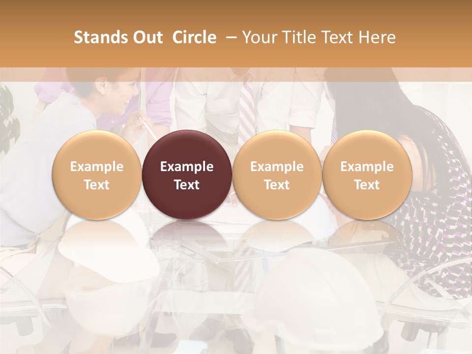 Success Worker People PowerPoint Template