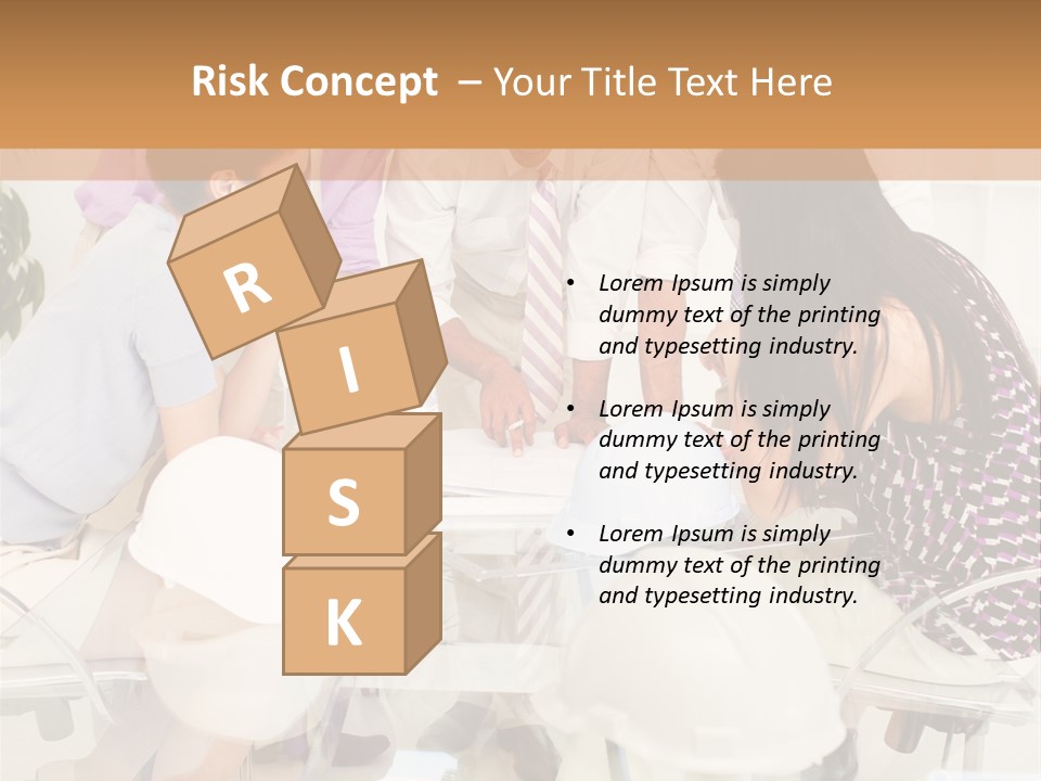 Success Worker People PowerPoint Template