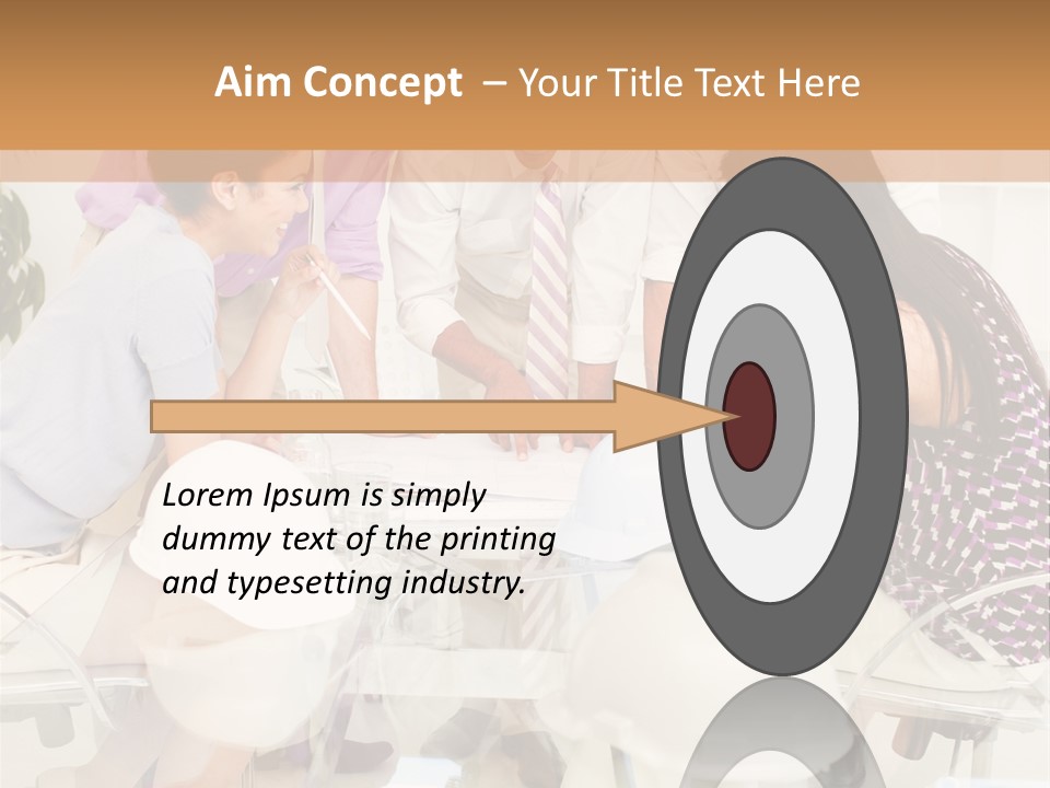 Success Worker People PowerPoint Template